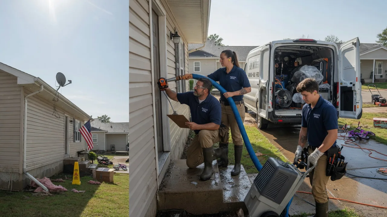 Ceiling Water Damage Restoration in Cornell, WI near me